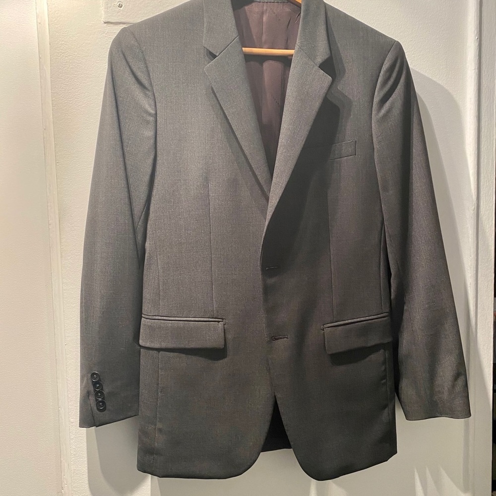 Theory Men’s Grey 2-button blazer - 36R